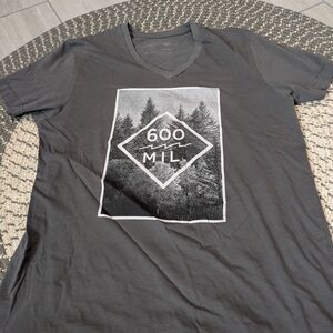 Men's Gray Graphic T-Shirt